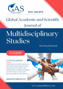 Εξώφυλλο του Global Academic and Scientific Journal of Multidisciplinary Studies (GASJMS)