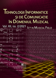 ICT in Musical Field — Volume XII, issue 2, 2021 — journal cover