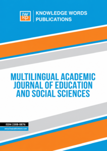 Multilingual Academic Journal of Education and Social Sciences — journal cover